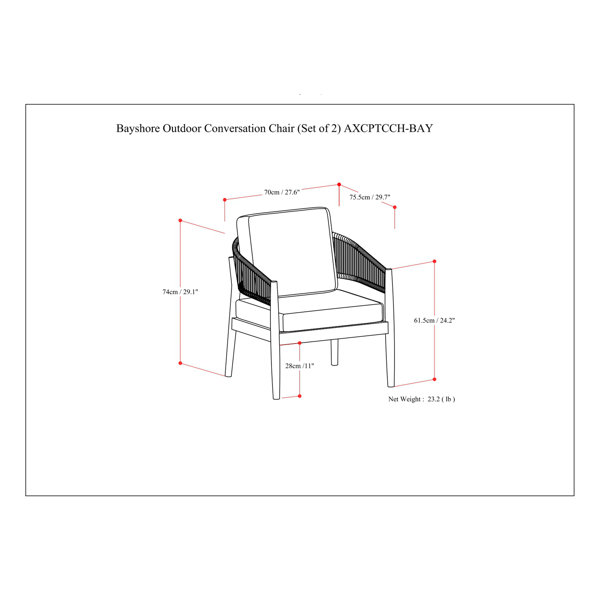 Dimensions du produit