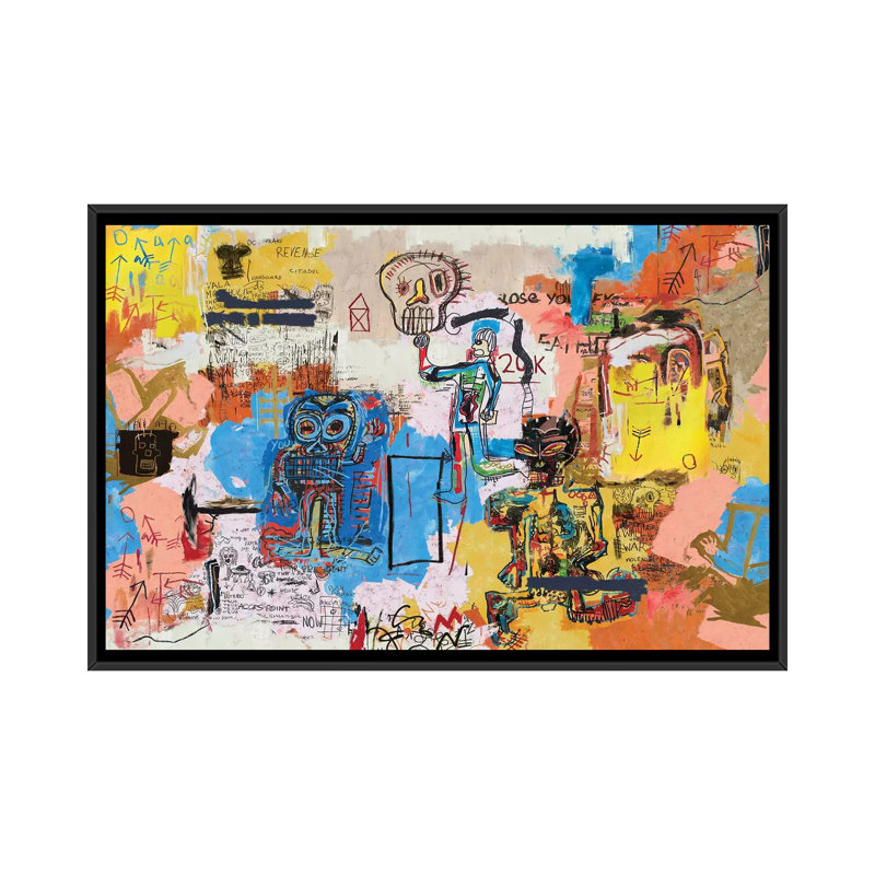 «Salvation» par PinkPankPunk - reproduction d'art, Pas de tapis, H 60 po x l 40po x P 1,5 po, Toile avec cadre noir