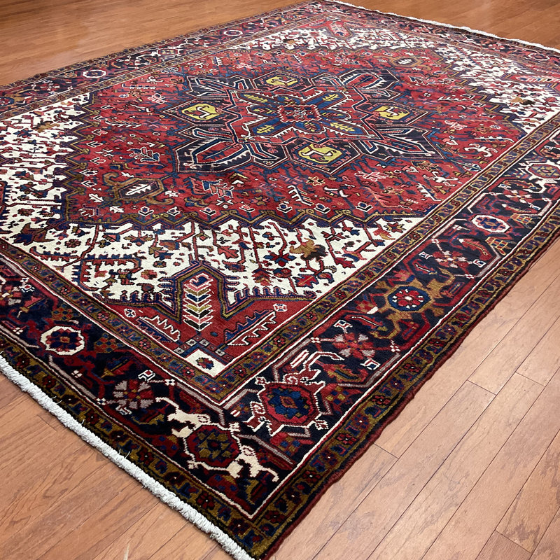 Tapis rectangulaire en laine