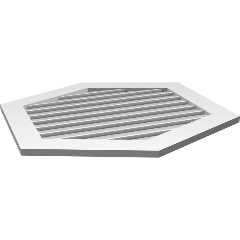 Pente verticale verticale en uréthane 5 pi, H 34 po x l 34 po x P 1 po