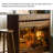 40.94"Retro Solid Wood Telescopic Bar Table