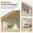 Tiny Land® Sweetwood Evergreen Dollhouse without Dolls