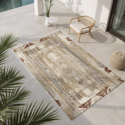 Satin Layers Indoor And Outdoor Area Rug