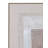 Amsterdam Abstract Neutral Framed Canvas Wall Art in Natural Wood