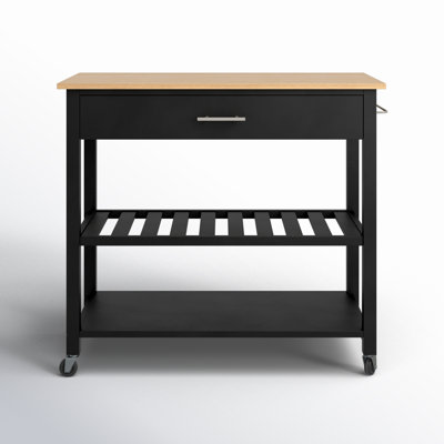 Aresha Wood Kitchen Island