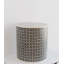 Solid + Manufactured Wood Accent Stool