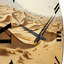 Horloge murale Desert Sand Serenity Pointillism I - Paysages-145922891