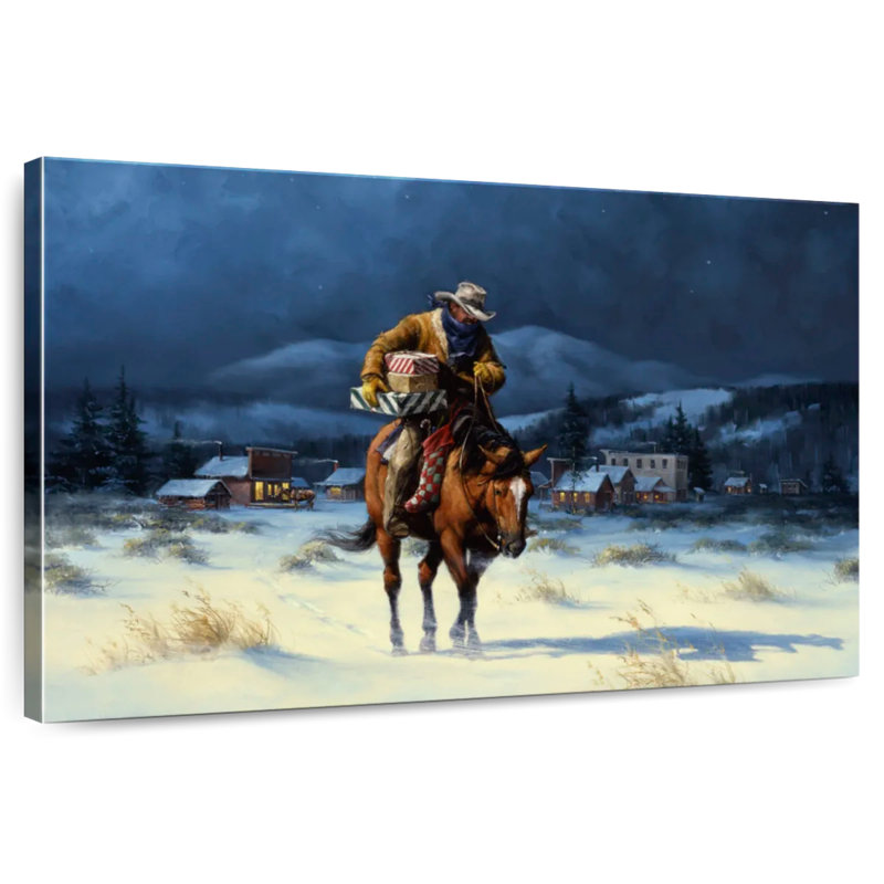 Lelar Bringing Christmas Home, 16" H x 24" W