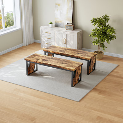Dining Bench, Farmhousedecor Indoor Kitchen Table Bench, Entrywayshoe Rack Bench, Benches For Living Room, Hallway,Bedroom