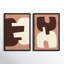 Combined Shapes by StudioM - 2 Piece Picture Frame Painting Set-617160617-617160622