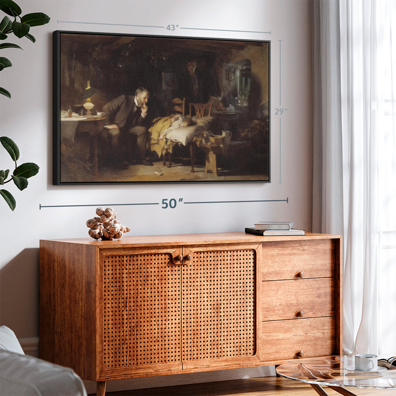 " The Doctor Canvas Print ", 29" H x 43" W