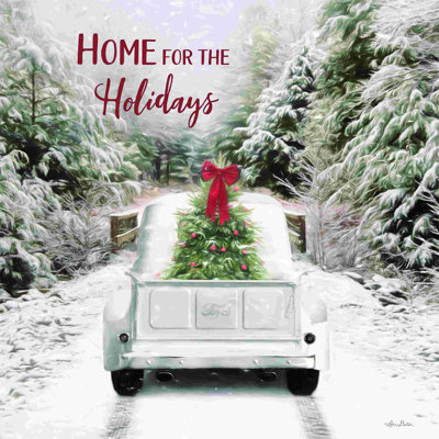 «Home For The Holidays» par Lori Deiter - reproduction sur toile tendue