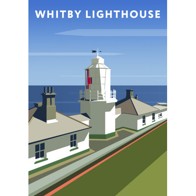 'Whitby Lighthouse' by Richard O'Neil - Print