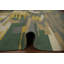 Tapis turc géométrique tissé à la main 5 x 7