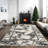 Monaco Series Abrstract Black/Gray/Ivory/Beige Area Rug-1156895455