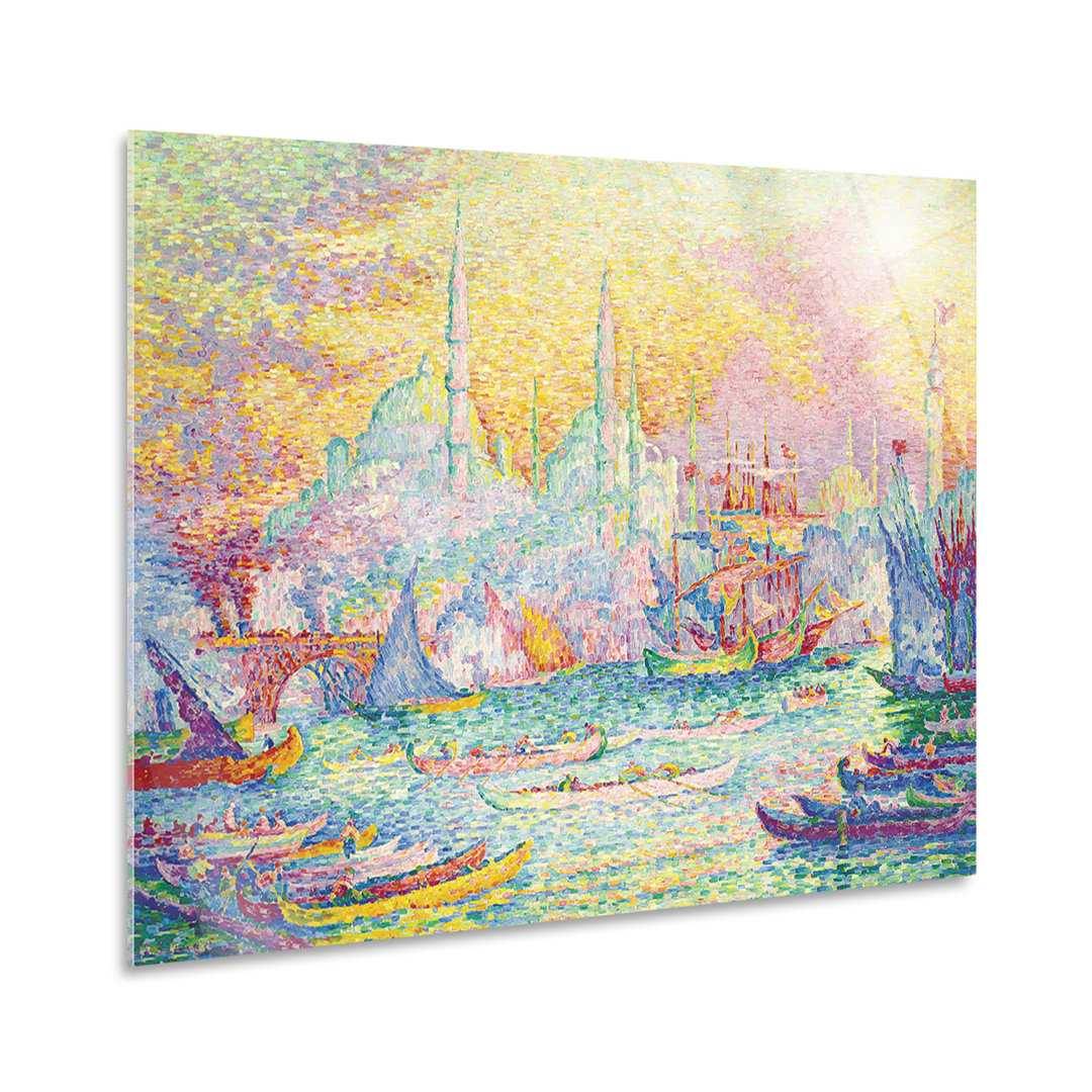 Wandbild Das Goldene Horn (Konstantinopel) von Paul Signac