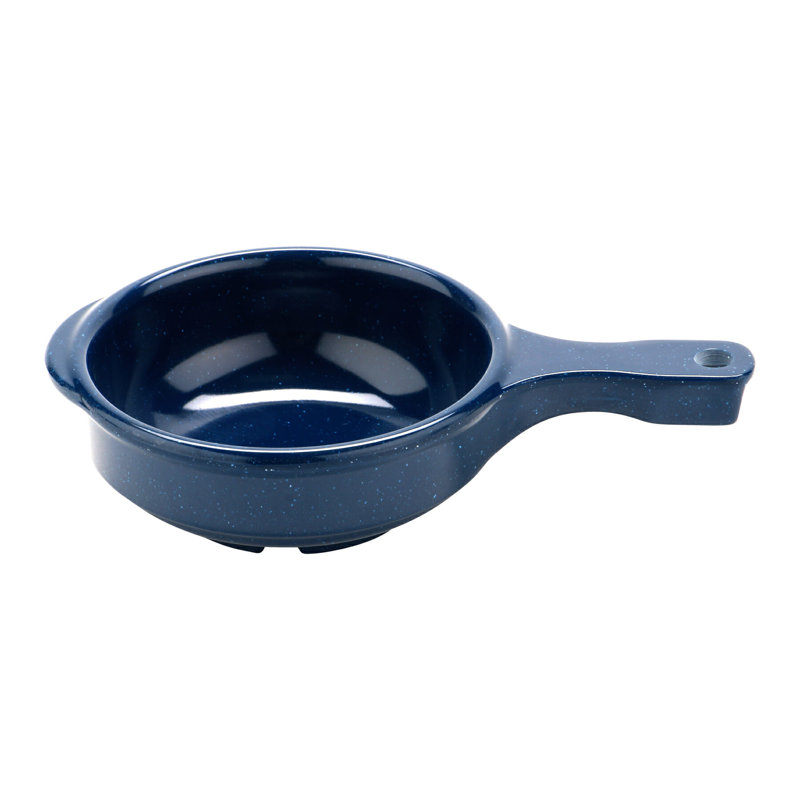 Bol à soupe avec poignée, 12 onces, bleu Texas (ensemble de 12) GET HSB-112-TB