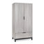 Yonkers 2 Door Manufactured Wood Wardrobe-1469553439