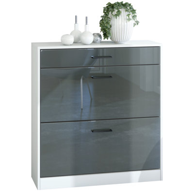 Swerve 16 Pair Flip Down Shoe Storage