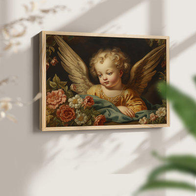 Angels From Above-LIX - Reproduction encadrée - Restickable