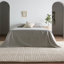 Tapis rectangulaire en polyester tissé à la machine Hira-88036982