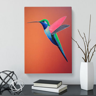 Lamorteau Hummingbird Traditional Vol.2 - Wrapped Canvas Print