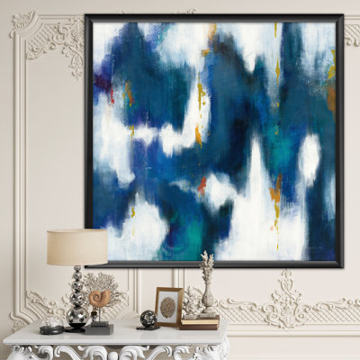 " Blue Glam Texture II "