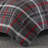 Eddie Bauer Willow Plaid Down Alt Grey Reversible Comforter Set-23078438