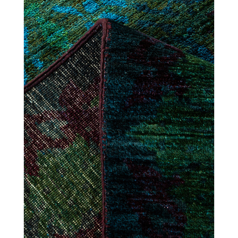 Suzani One-of-a-Kind 11'9" x 12'2" Hand Knotted Area Rug