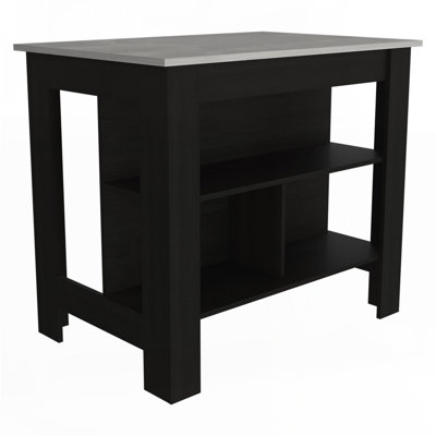 3-Shelf Kitchen Island