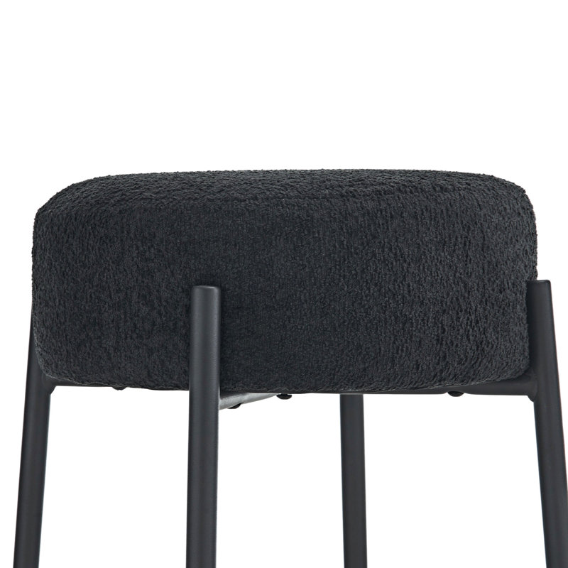 Kynlee Bar Stool, 6, Dark Grey, Bar Stool (30" Seat Height)