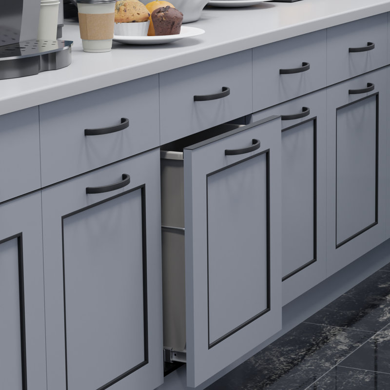 7/8" Designer DripEdge - 12.75"L, Brushed Aluminum