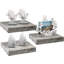Tablettes flottantes Sorbus - Décoration de tablettes murales suspendues - Présentoir de trophées parfait, cadres photo (bois d'érable)-819049617