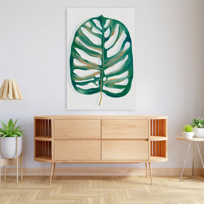 Art moderne tropical tropique I, H 48 po x l 32 po