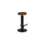 Floral Swivel Solid Wood 30'' Bar Stool