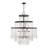  Luna 15-Light Chandelier in Matte Black-458601397