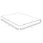 Nyon Twin Mattress, Quilted Foam, Tight Top, White Bamboo Cover 7 Inch