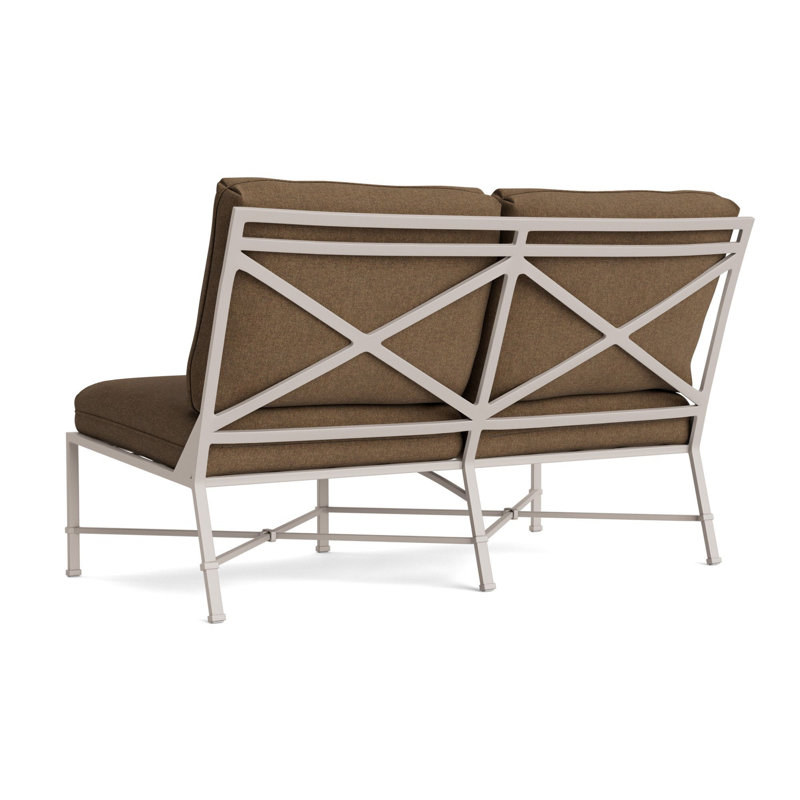 Venetian Outdoor 2 - Seat Loveseat, Fusion Moccasian, Dove