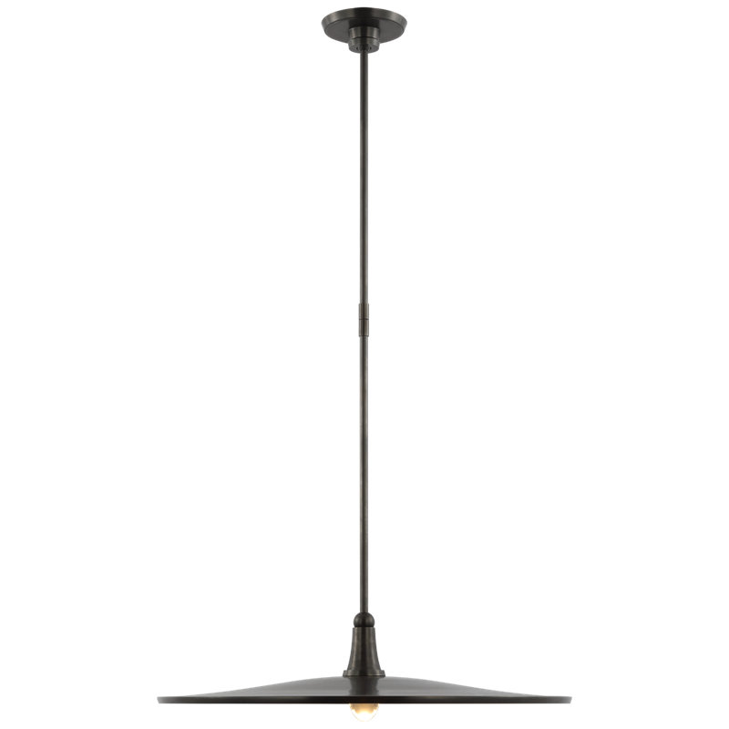 Truesdell 1 - Light LED Pendant, Bronze, Hand-Rubbed Antique Brass