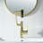 Lefton Rotatable Single Hole Bathroom Faucet with Temperature Display BF2204-93670665