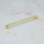 Brushed Brass Angled End D-Bar Handles-122026807