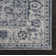 Tapis bleu / gris Oveda