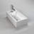 Cantrio PS-020 19.75 inch Vitreous China Above-Counter Bathroom Sink