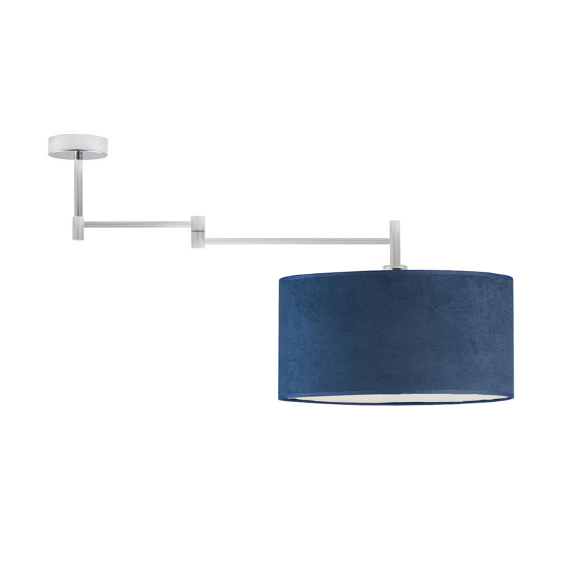 Ivins Swing Arm Sconce, Blue