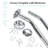 44'' Curved Shower Curtain Rod