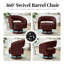 Fauteuil demi-tonneau pivotant Modern-2140299451