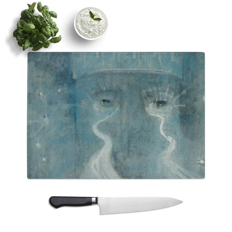 Eternity by Mikalojus Konstantinas Chopping Board, 28.5cm W x 39cm L