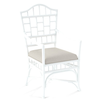 Chippendale 20'' H Upholstered Armchair