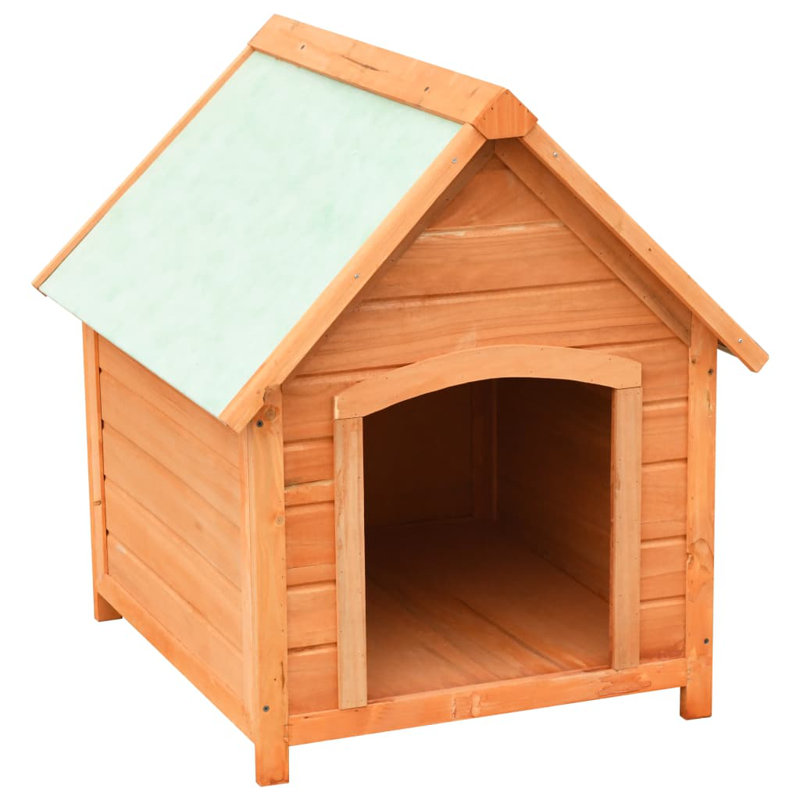 Artin Solid Pine/fir Wood Frame Dog House