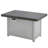 Extendable Rectangle Aluminum Alloy Fire Pit Table